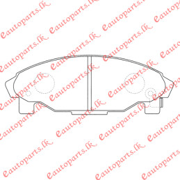 daihatsu-charade-brake-pad