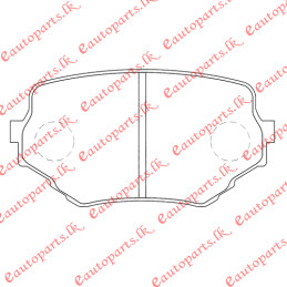 suzuki-escudo-td51wbrake-pad