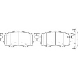 hyundai-accent-rear-drum-model-brake-pad