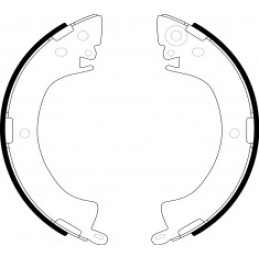 mitsubishi-delica-l-300-pajero-brake-shoe